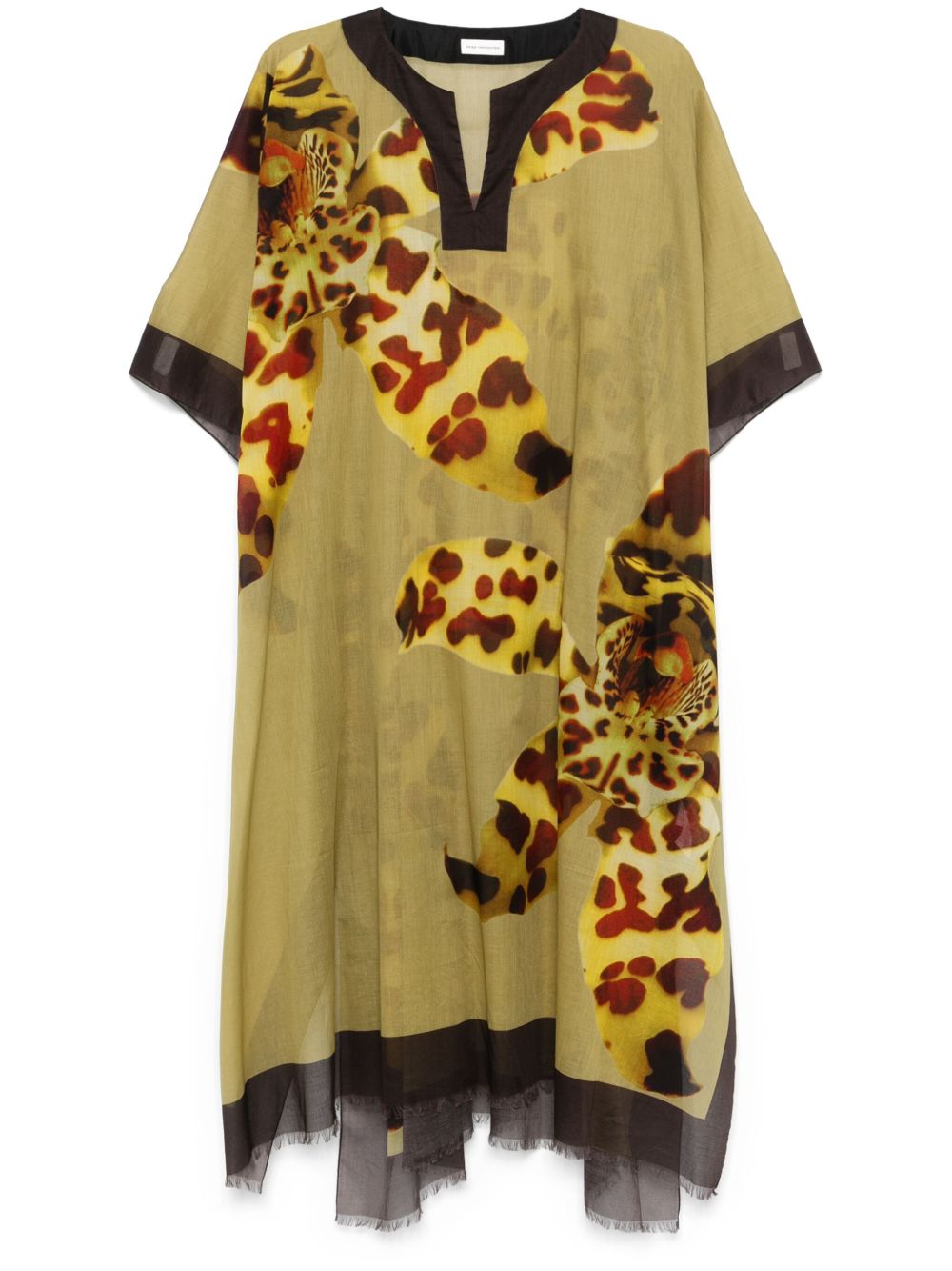 0107231021986 프린트 코튼 KAFTAN
